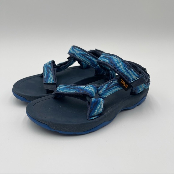 Teva Kid's 11 Hurricane XLT 2 Sandal Delmar Sea Blue Wave 1019390Y Waterproof - Picture 1 of 12